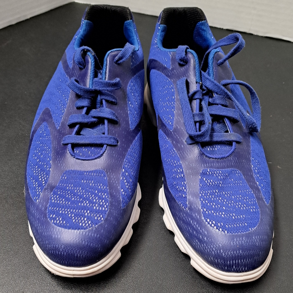 Men's FootJoy Superlites XP Golf Shoes Style 58026 Blue Mesh Spikeless Sz 11w